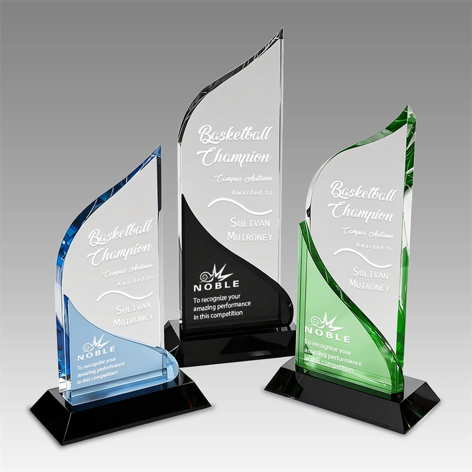 Optical Crystal Tower Plaque Awards factory
