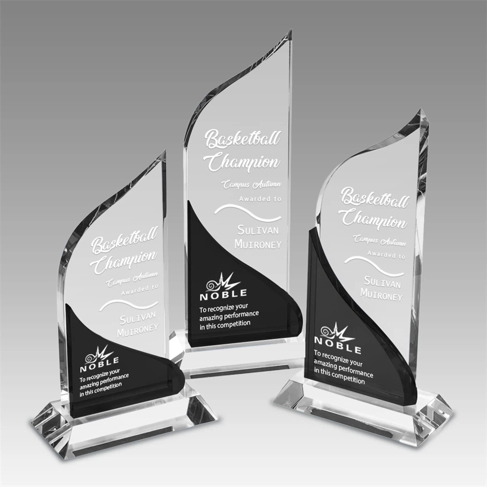 Optical Crystal Tower Plaque Awards price
